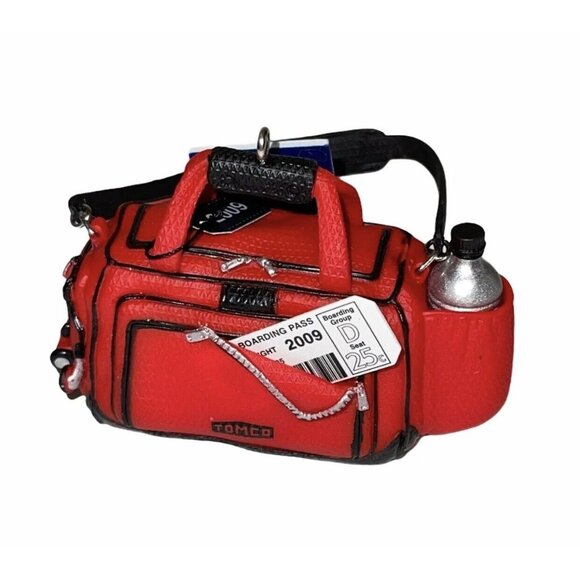 Hallmark Keepsake Ornament PACKED FOR FUN Travel Bag Suitcase Tom Best 2009 - Picture 6 of 7